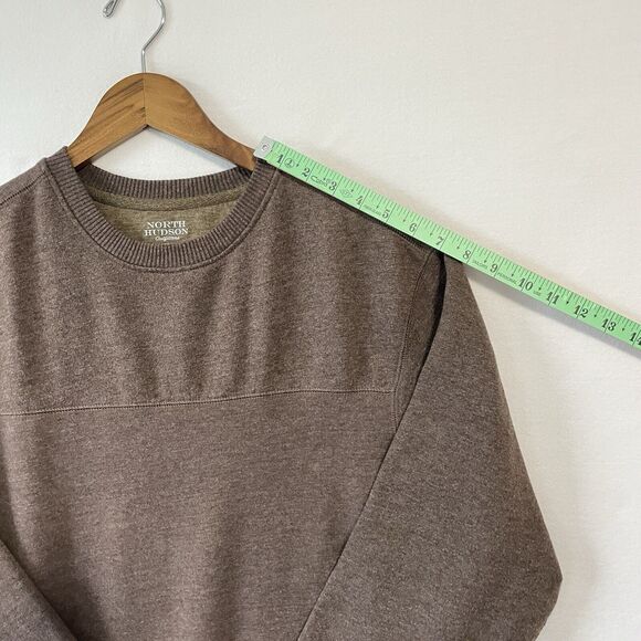 North Hudson Outfitters Men's Brown SweatShirt Sz/M - Picture 6 of 13
